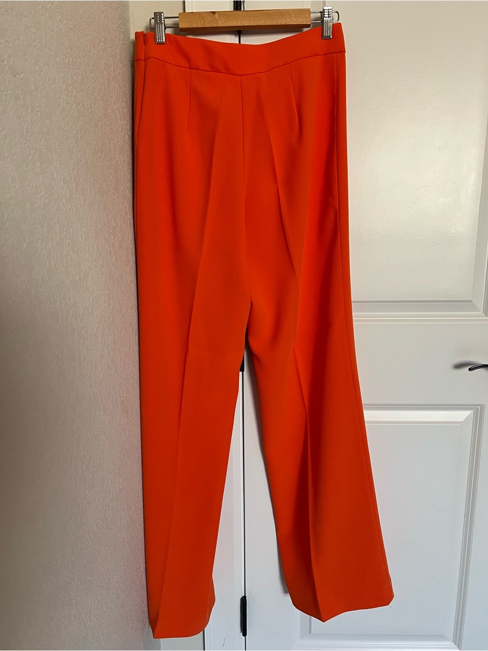 NWT Zara Orange Belted Tuxedo Blazer & Trouser Suit Set Size M - Picture 6 of 13